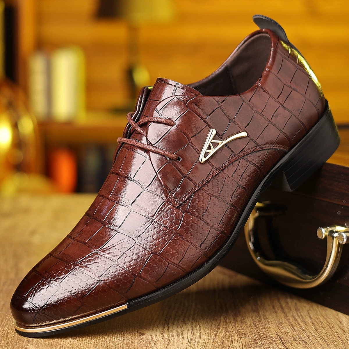 Men'S Used Formal Wear - Fashion PU Leather Shoes Men Business