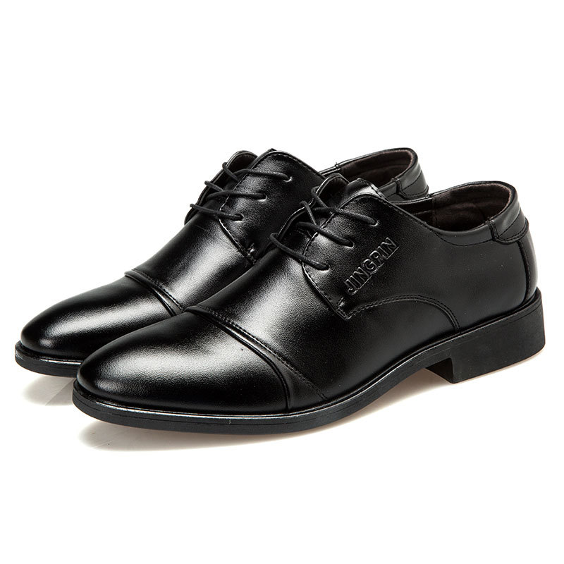 Men Formal Party Wear Dress - Large-sized men's leather shoes, business dress