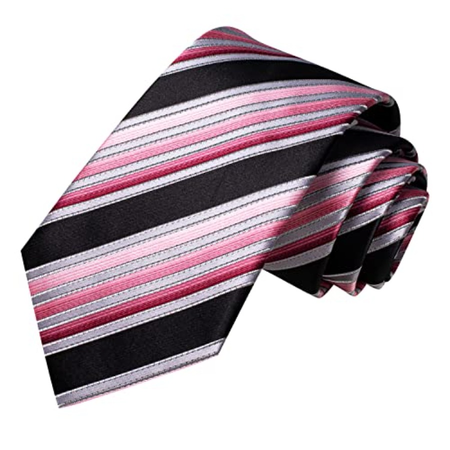 Men Ties Sets Silk Stripe Pais - Pocket Square Set recensione e prezzo