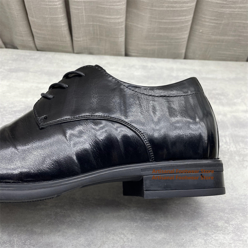 Men's Black Leather Oxford Sho - Men'S Formal Office Wear Shoes recensione e prezzo