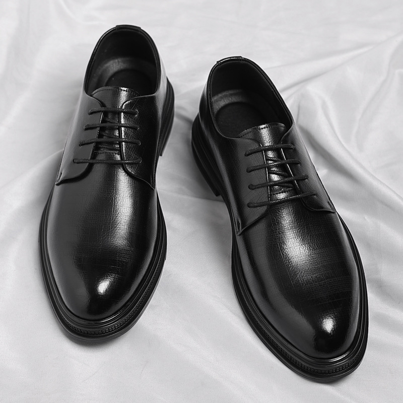 Mens Black Vintage Genuine Lea - Men Formal Party Wear Dress recensione e prezzo
