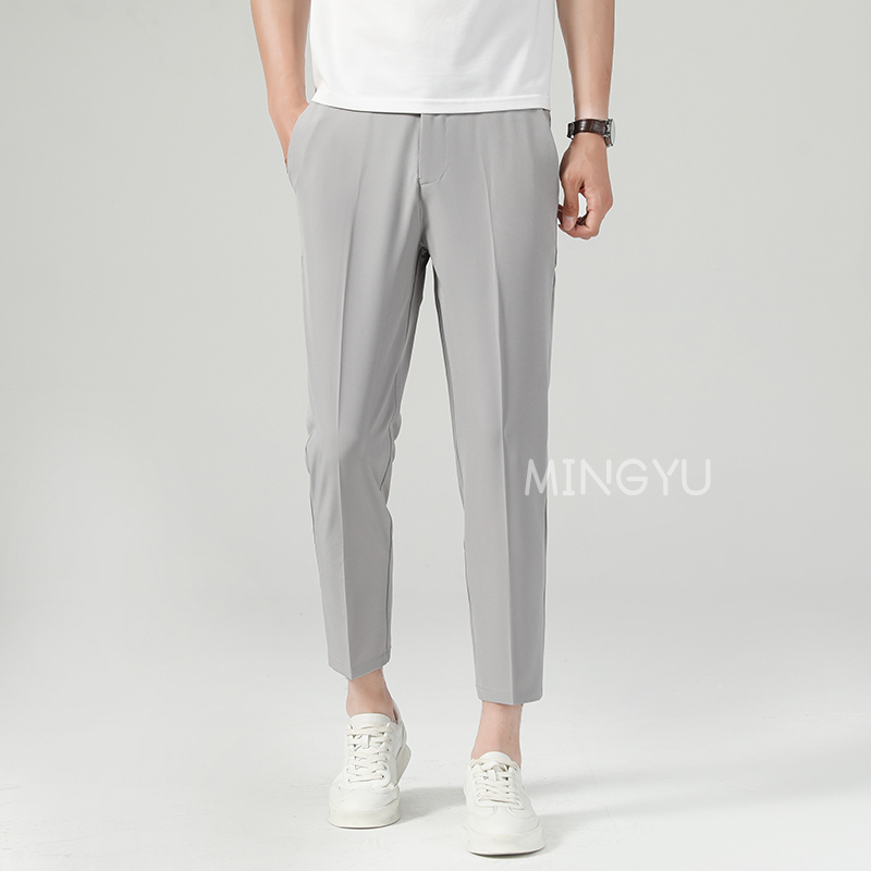 New Summer Thin Suit Pants Men - Men'S Used Formal Wear recensione e prezzo