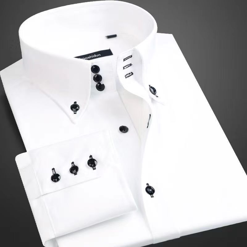 Dress Shirt for Men Button-dow - Korean Men Formal Wear recensione e prezzo
