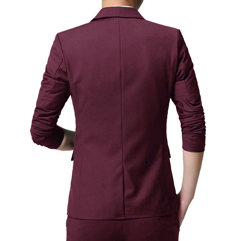 Suit Coat Men Solid Color Slim - Men'S Formal Wear For Marriage recensione e prezzo