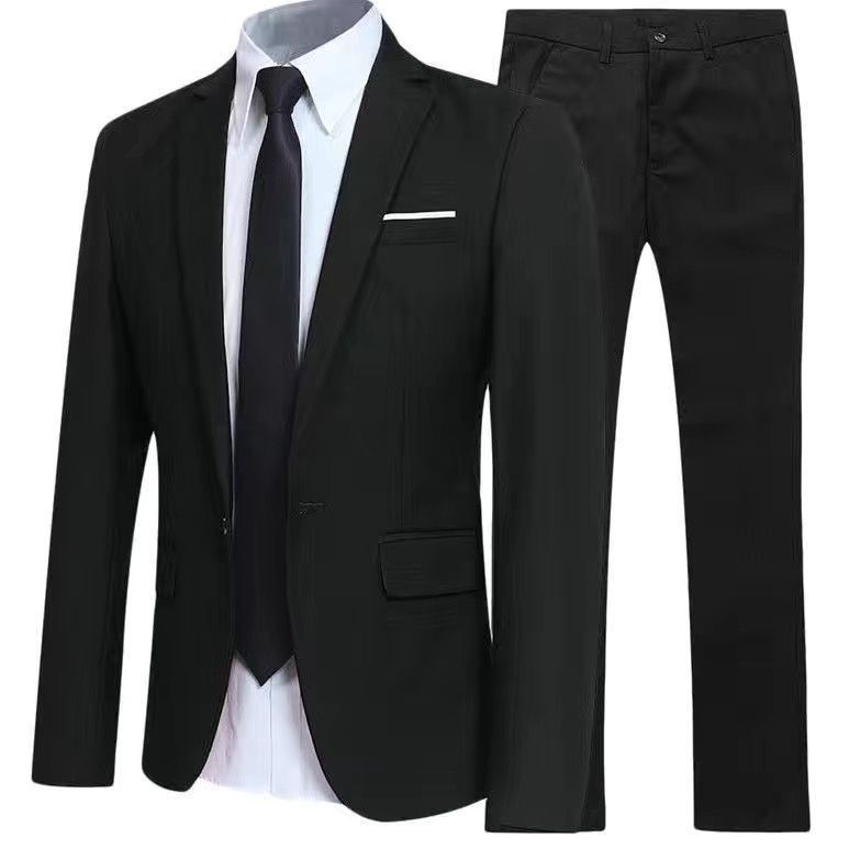 Men's Tee-Piece Suit Slim Fit  - Korean Men Formal Wear recensione e prezzo
