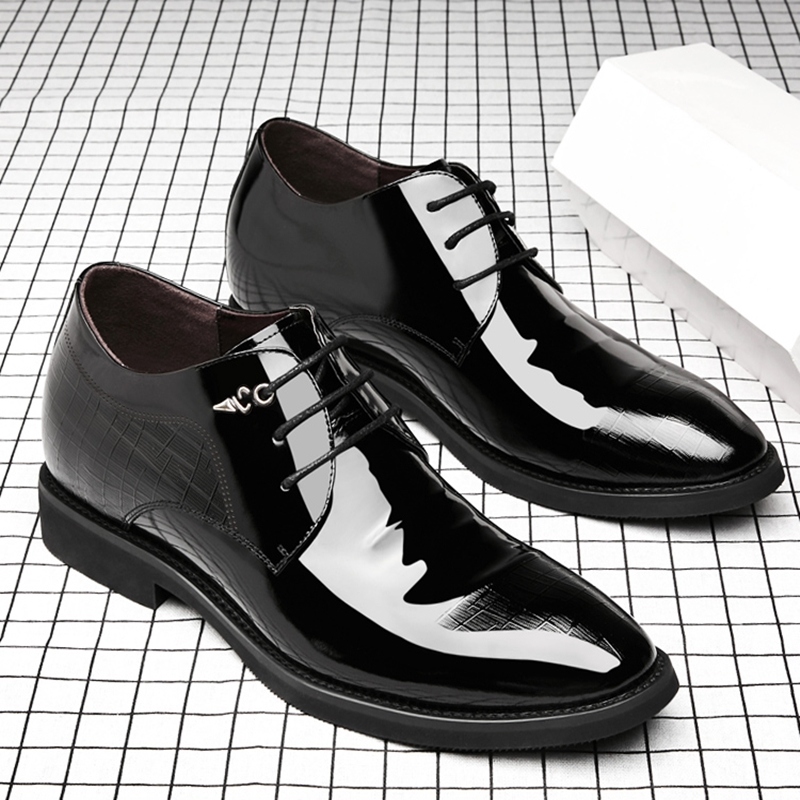 3/6/8 Cm Elevator Shoes Men Dr - Men'S Used Formal Wear recensione e prezzo