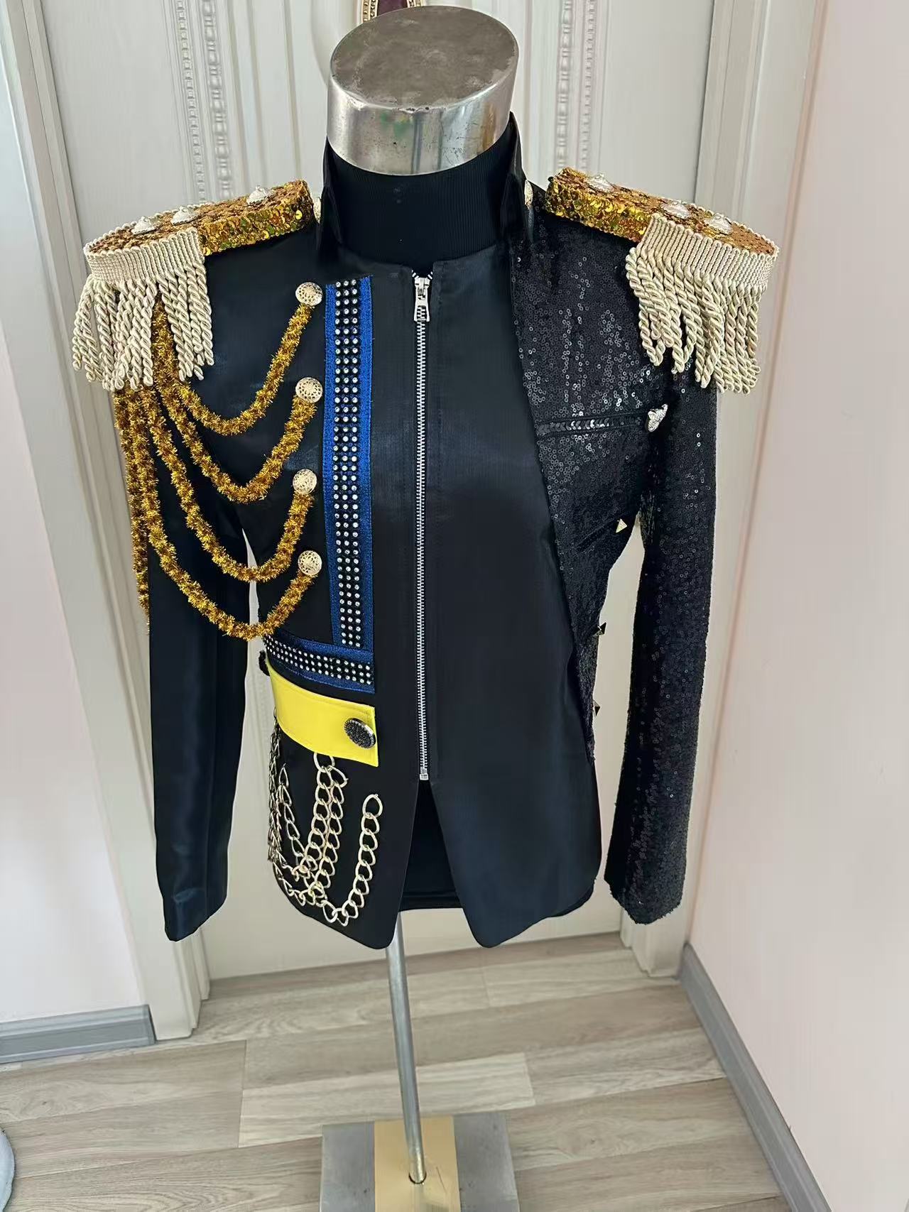 New Men Tassel Royal Jacket We - Men Formal Party Wear Dress recensione e prezzo