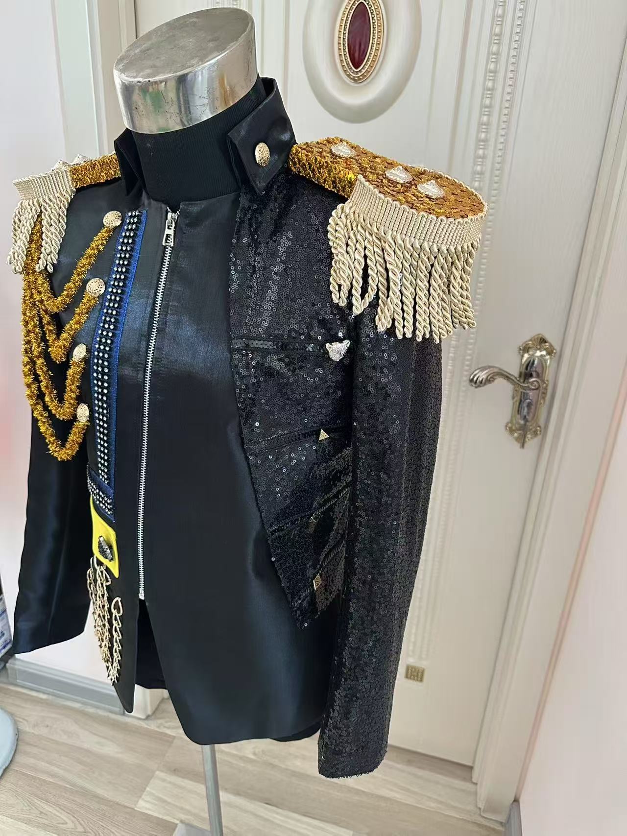New Men Tassel Royal Jacket We - Men Formal Party Wear Dress recensione e prezzo