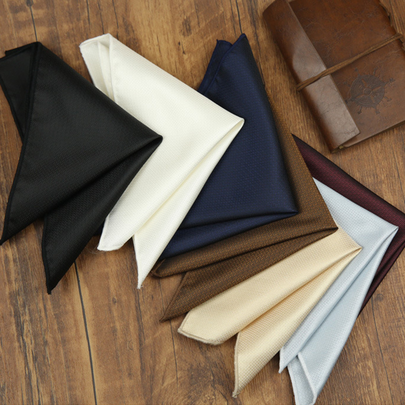 24cm Classic Solid Color White - Pocket Square Set recensione e prezzo