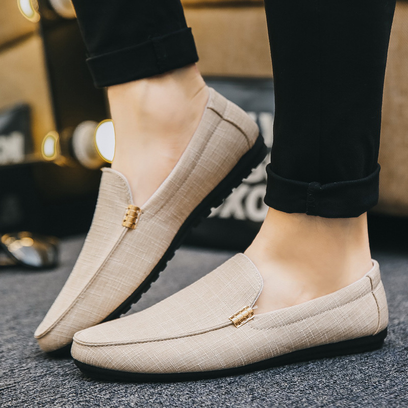 Men Casual Shoes Canvas Slip O - Men Formal Party Wear Dress recensione e prezzo