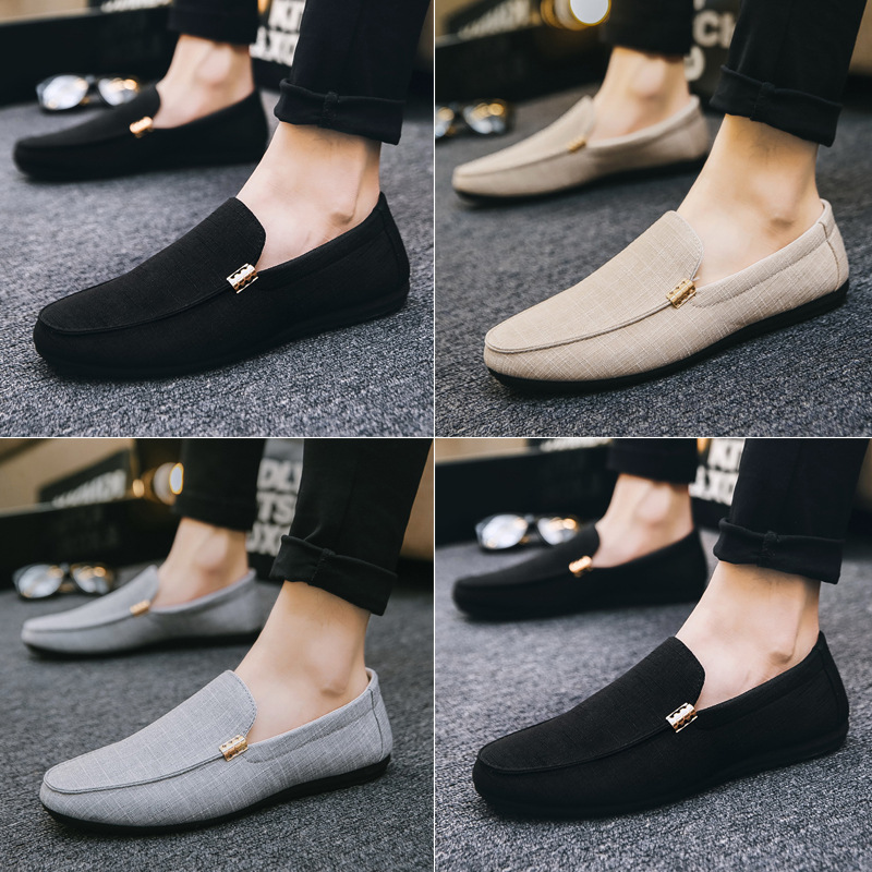 Men Casual Shoes Canvas Slip O - Men Formal Party Wear Dress recensione e prezzo