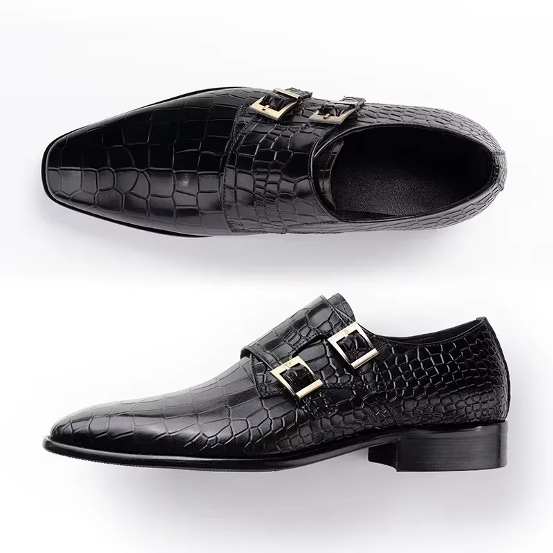 Men's Genuine Leather Dress Lo - Men Formal Party Wear Dress recensione e prezzo