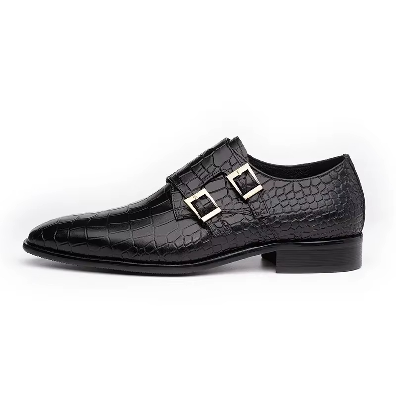 Men's Genuine Leather Dress Lo - Men Formal Party Wear Dress recensione e prezzo