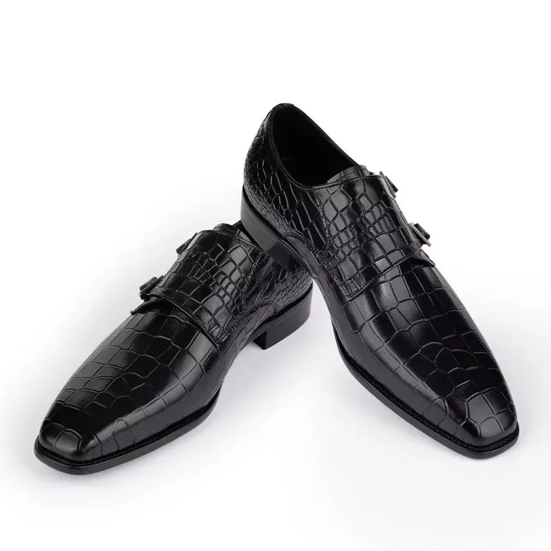 Men's Genuine Leather Dress Lo - Men Formal Party Wear Dress recensione e prezzo