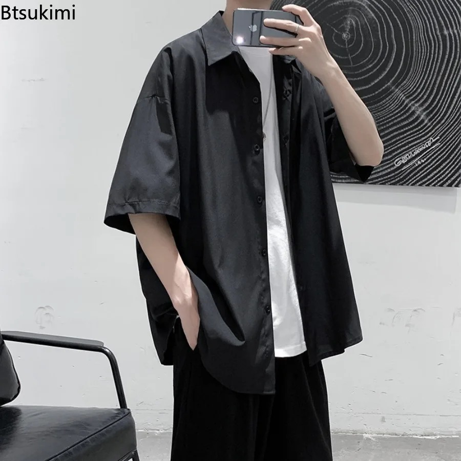 New Men's Korean Oversize Shir - Korean Men Formal Wear recensione e prezzo