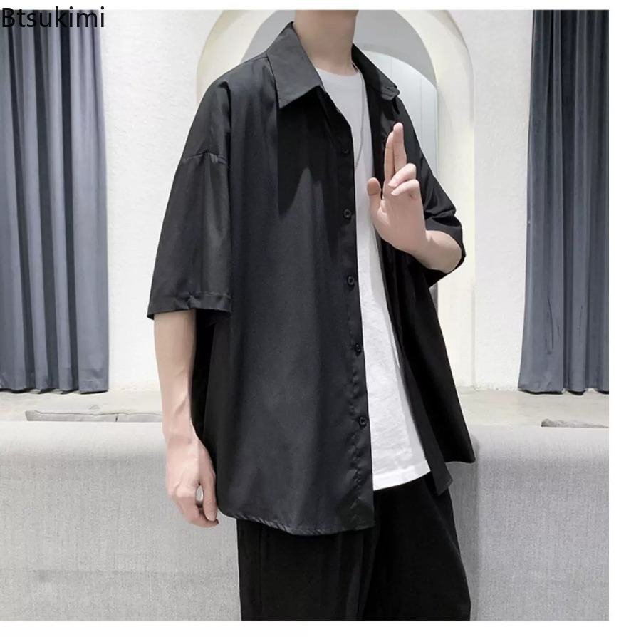 New Men's Korean Oversize Shir - Korean Men Formal Wear recensione e prezzo
