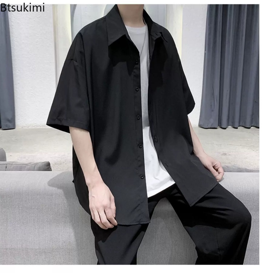 New Men's Korean Oversize Shir - Korean Men Formal Wear recensione e prezzo