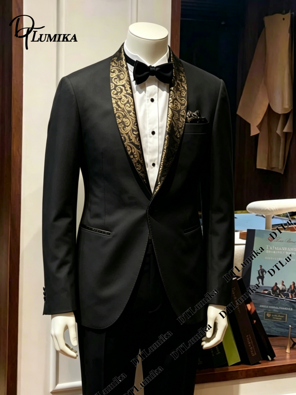DTLumika Mens Suit Attire Jack - Men'S Formal Evening Wear recensione e prezzo