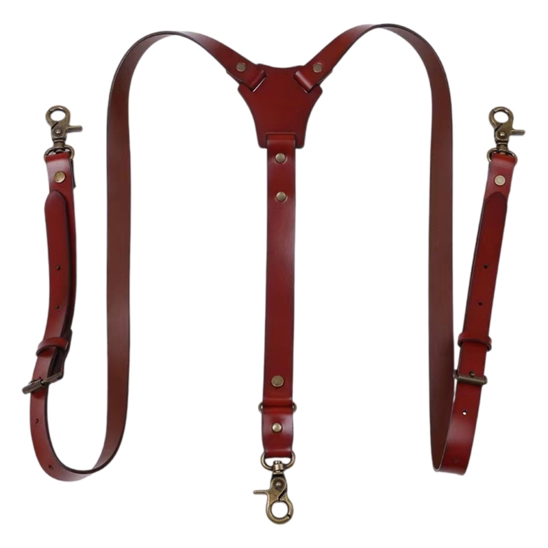  Classical PU Leather Suspende - Men'S Formal Wear With Suspenders recensione e prezzo