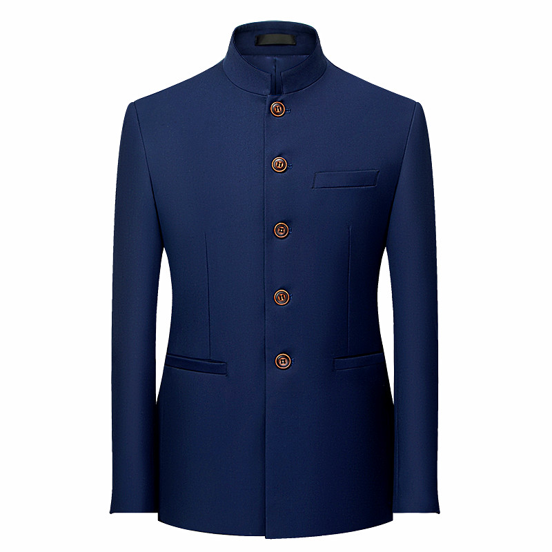 2026 Men's Chinese Style Long  - Korean Men Formal Wear recensione e prezzo