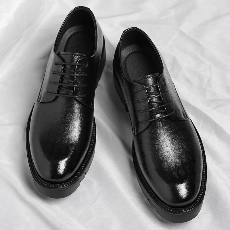 Men's Thick-Soled Low-Cut Busi - Men'S Used Formal Wear recensione e prezzo