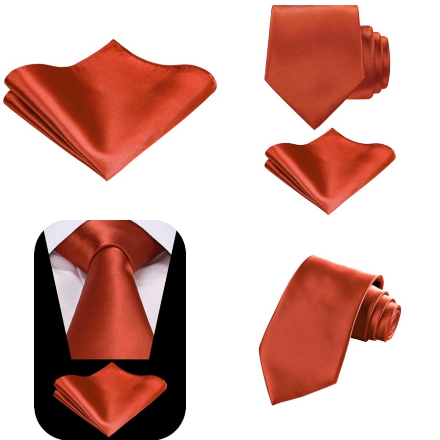 Solid Satin Woven dyed Color F - Pocket Square Set recensione e prezzo