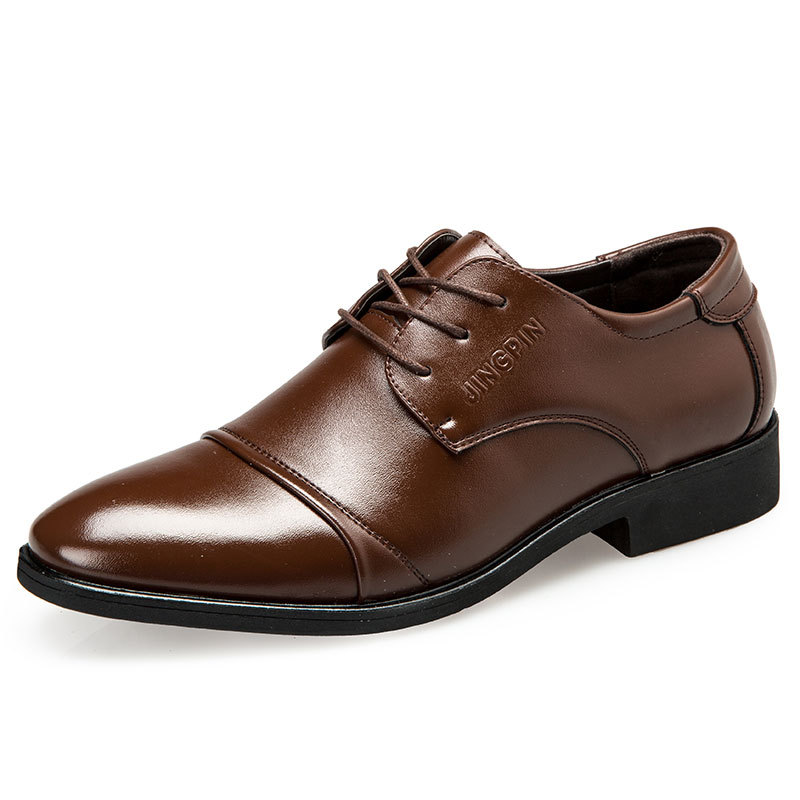 Large-sized men's leather shoe - Men Formal Party Wear Dress recensione e prezzo