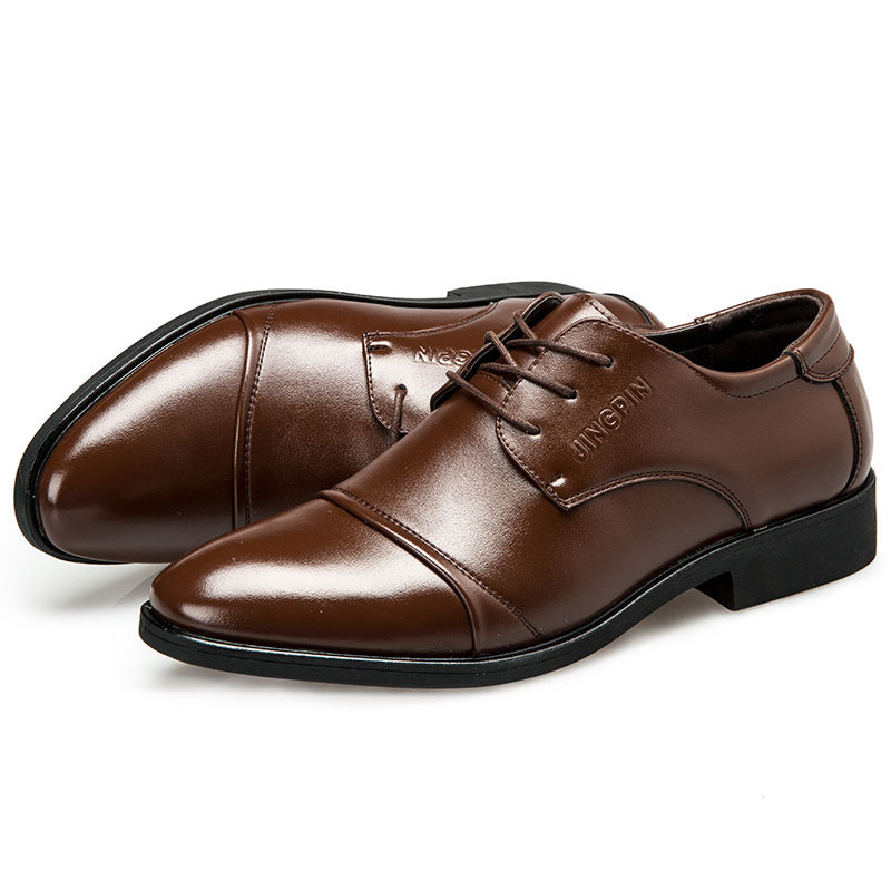 Large-sized men's leather shoe - Men Formal Party Wear Dress recensione e prezzo