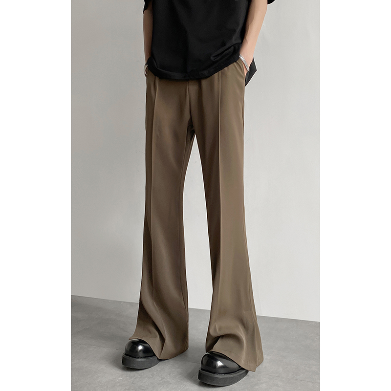 Brown Black Suit Pants Men Fas - Korean Men Formal Wear recensione e prezzo