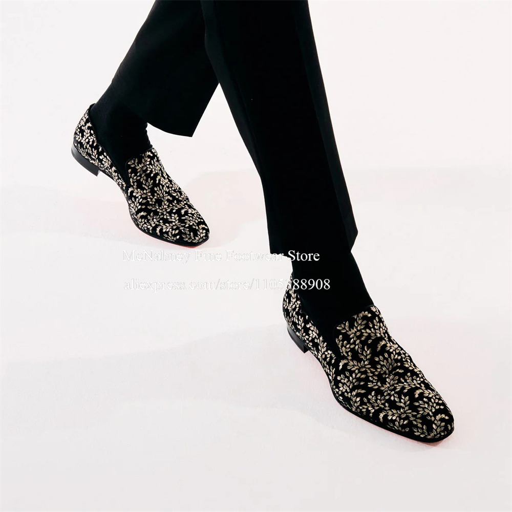Black Silk Velvet Slip On Loaf - Men'S Formal Evening Wear recensione e prezzo