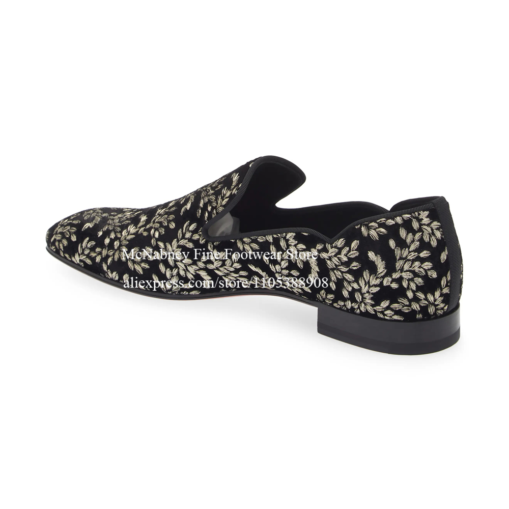 Black Silk Velvet Slip On Loaf - Men'S Formal Evening Wear recensione e prezzo