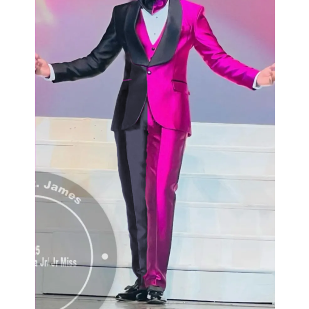 Chic Two Tone Satin Men Suits  - Men'S Formal Evening Wear recensione e prezzo