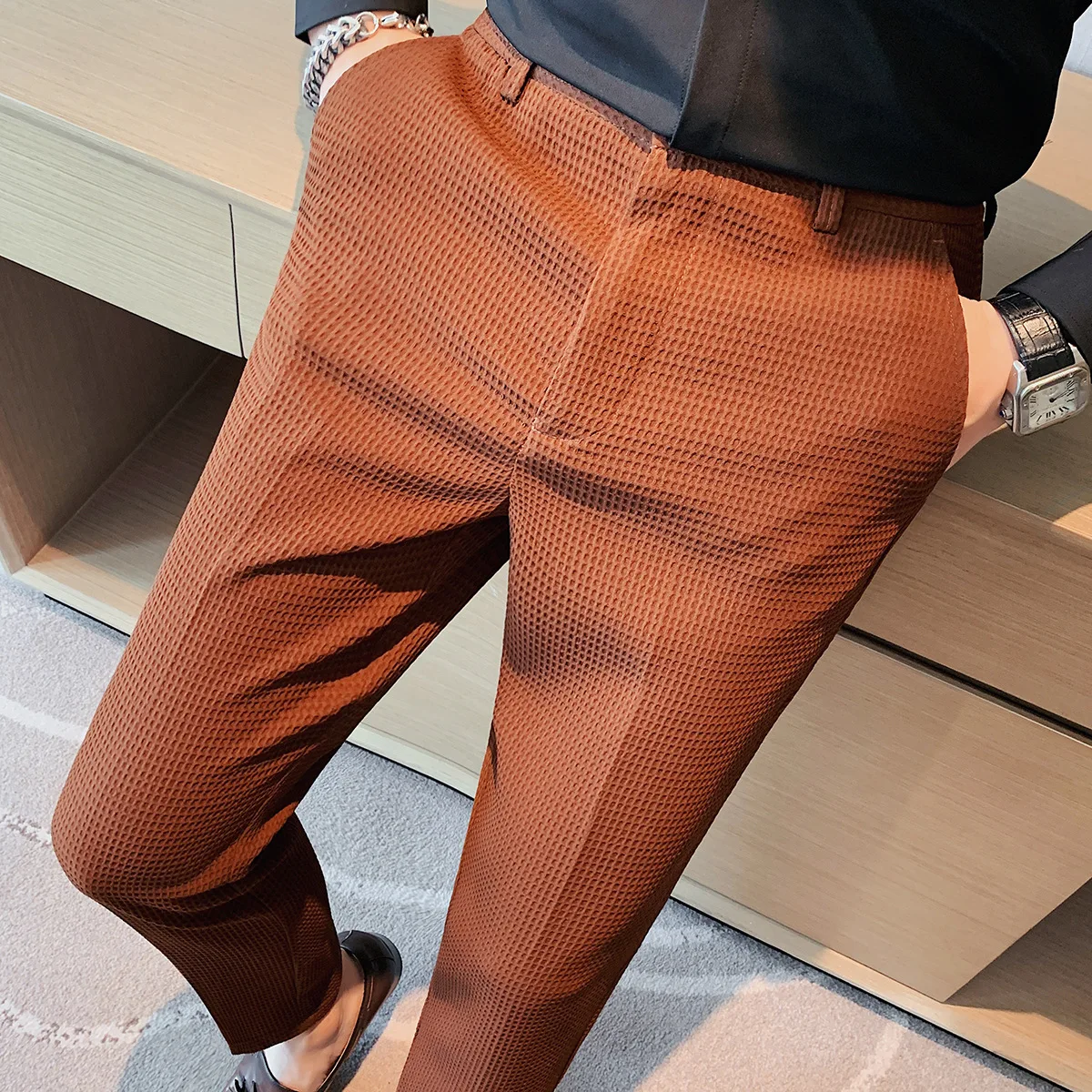 Korean Spring New Pantalones H - Korean Men Formal Wear recensione e prezzo