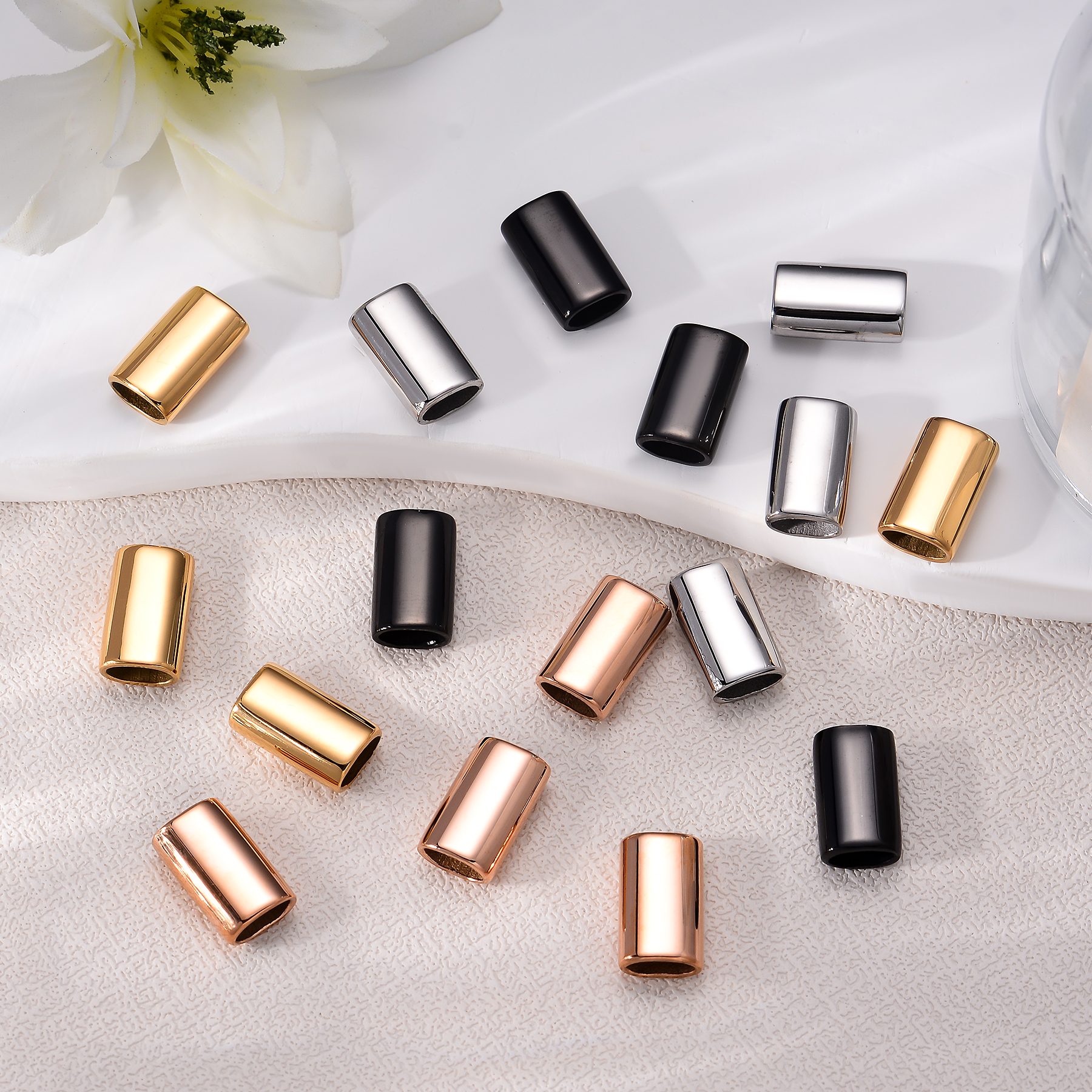 6PCS Stainless Steel Charm Sli - Patent Leather Oxford recensione e prezzo