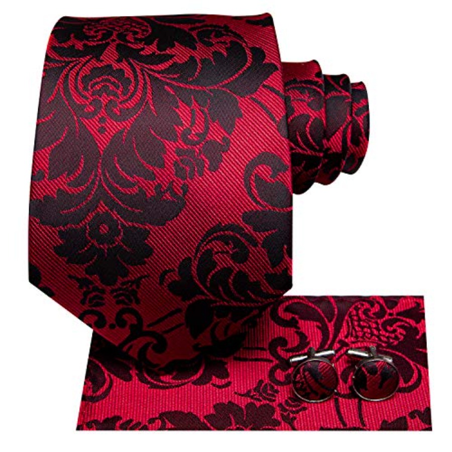 Silk Ties for Men Plaid Paisle - Pocket Square Set recensione e prezzo