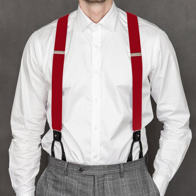 Adult Men Suspender Heavy Duty - Men'S Formal Wear With Suspenders recensione e prezzo