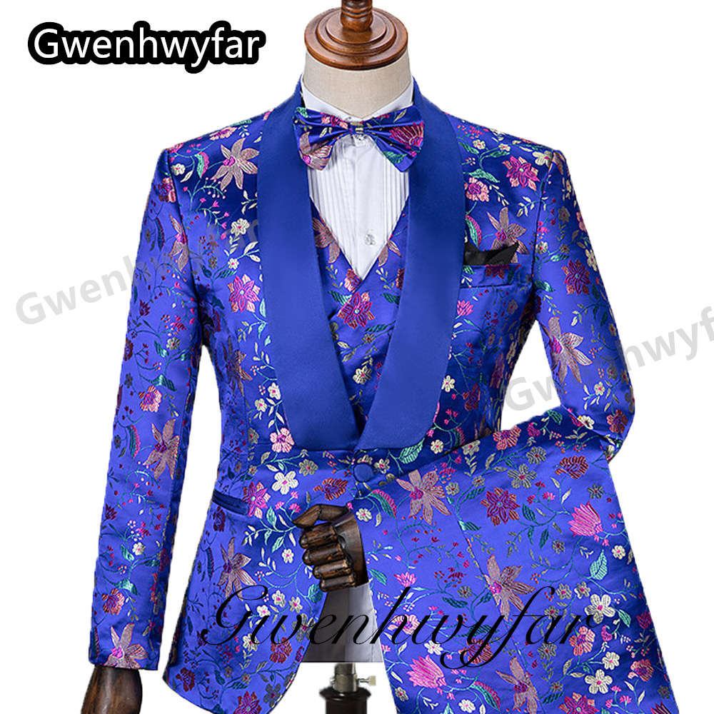 Gwenhwyfar Pattern Men Suits M - Men'S Formal Wear For Marriage recensione e prezzo