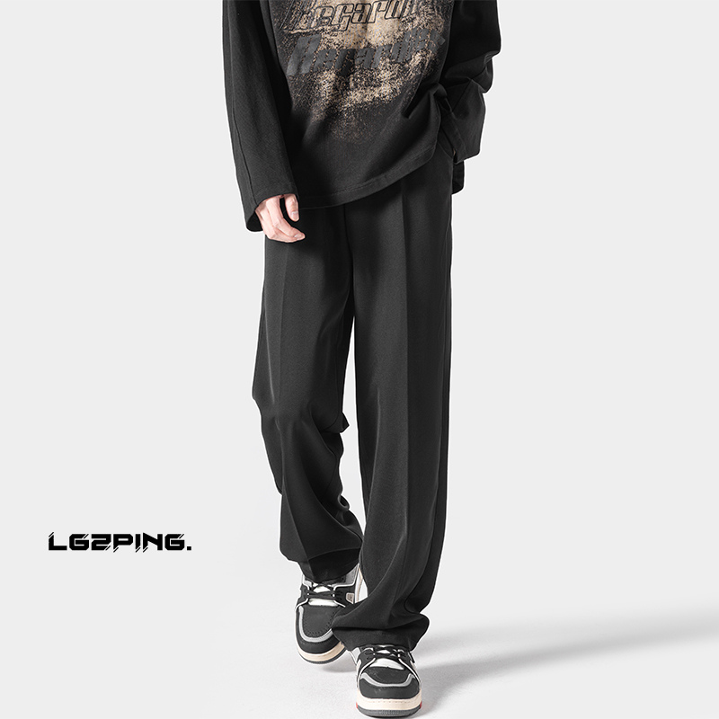 Brown Black Suit Pants Men Fas - Korean Men Formal Wear recensione e prezzo