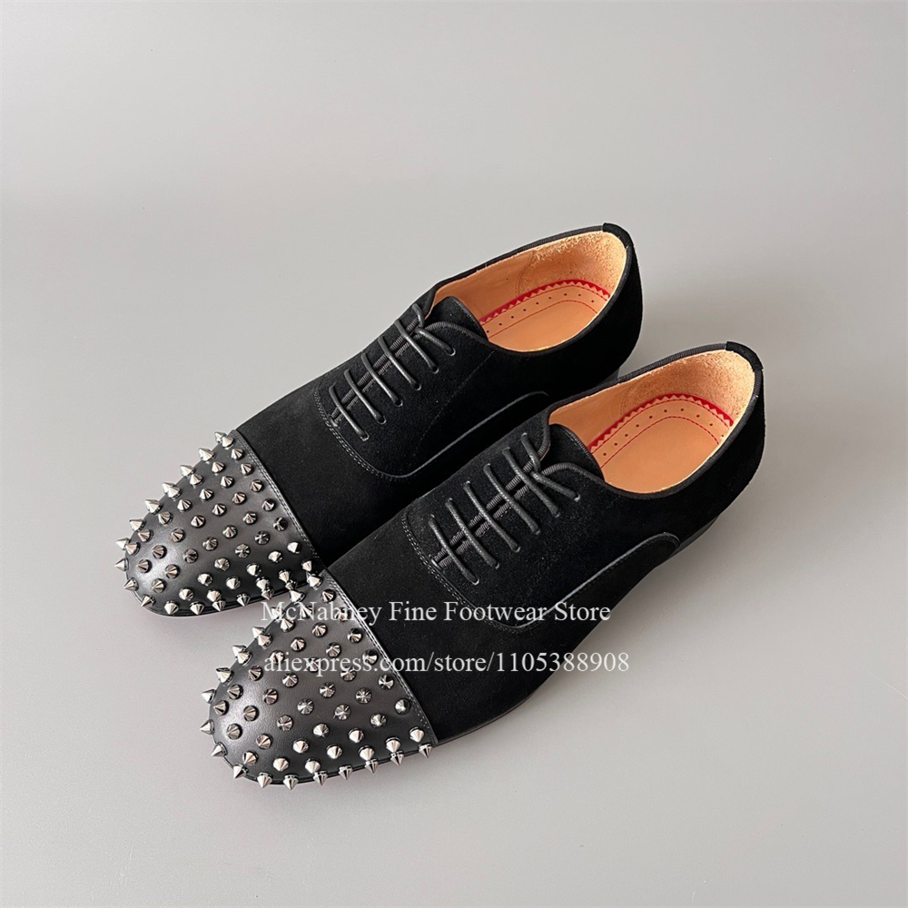 Spike Studs Leather Dress Shoe - Men Formal Party Wear Dress recensione e prezzo
