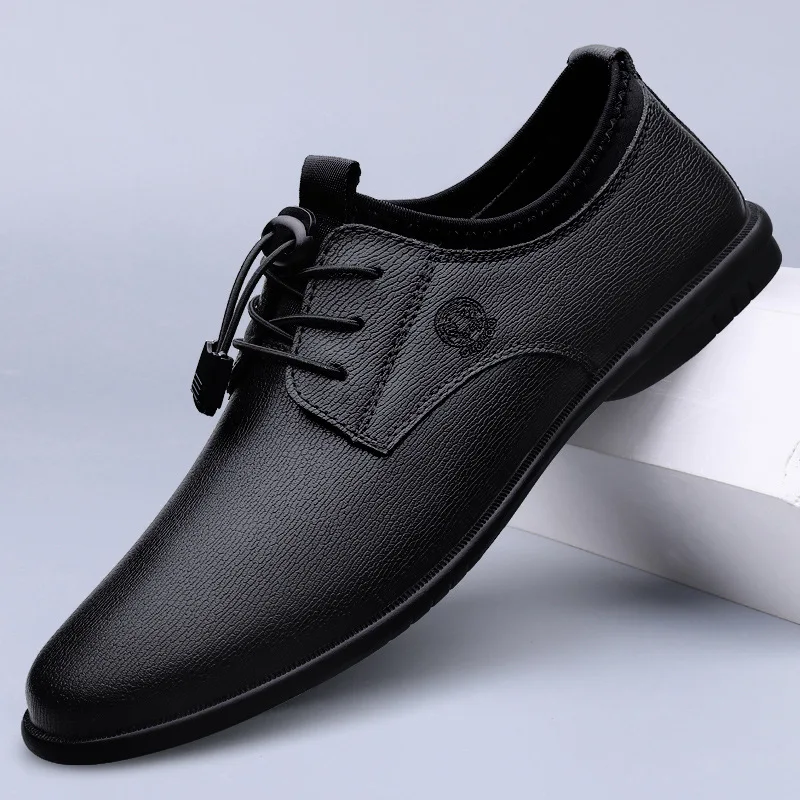 XIHAHA Men's Leather Shoes Bre - Men'S Formal Office Wear Shoes recensione e prezzo