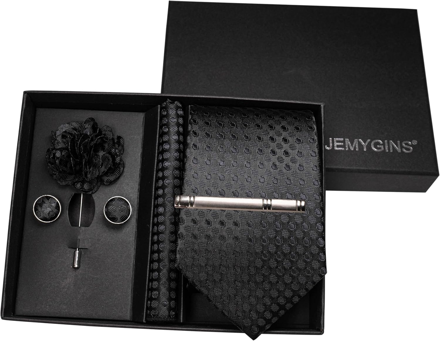 5PCS Men's Tie Set with Pocket - Pocket Square Set recensione e prezzo