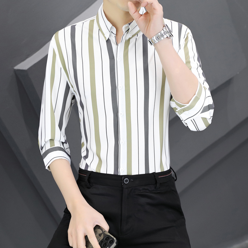 Spring Summer New Shirts for M - Korean Men Formal Wear recensione e prezzo