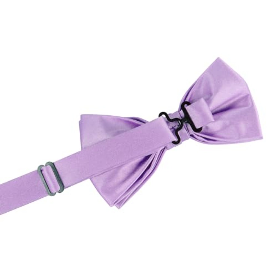 Solid Color Pre-tied Bow Tie a - Pocket Square Set recensione e prezzo